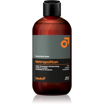 Beviro Natural Body Wash Metropolitan Gel de duș pentru bărbați Beviro